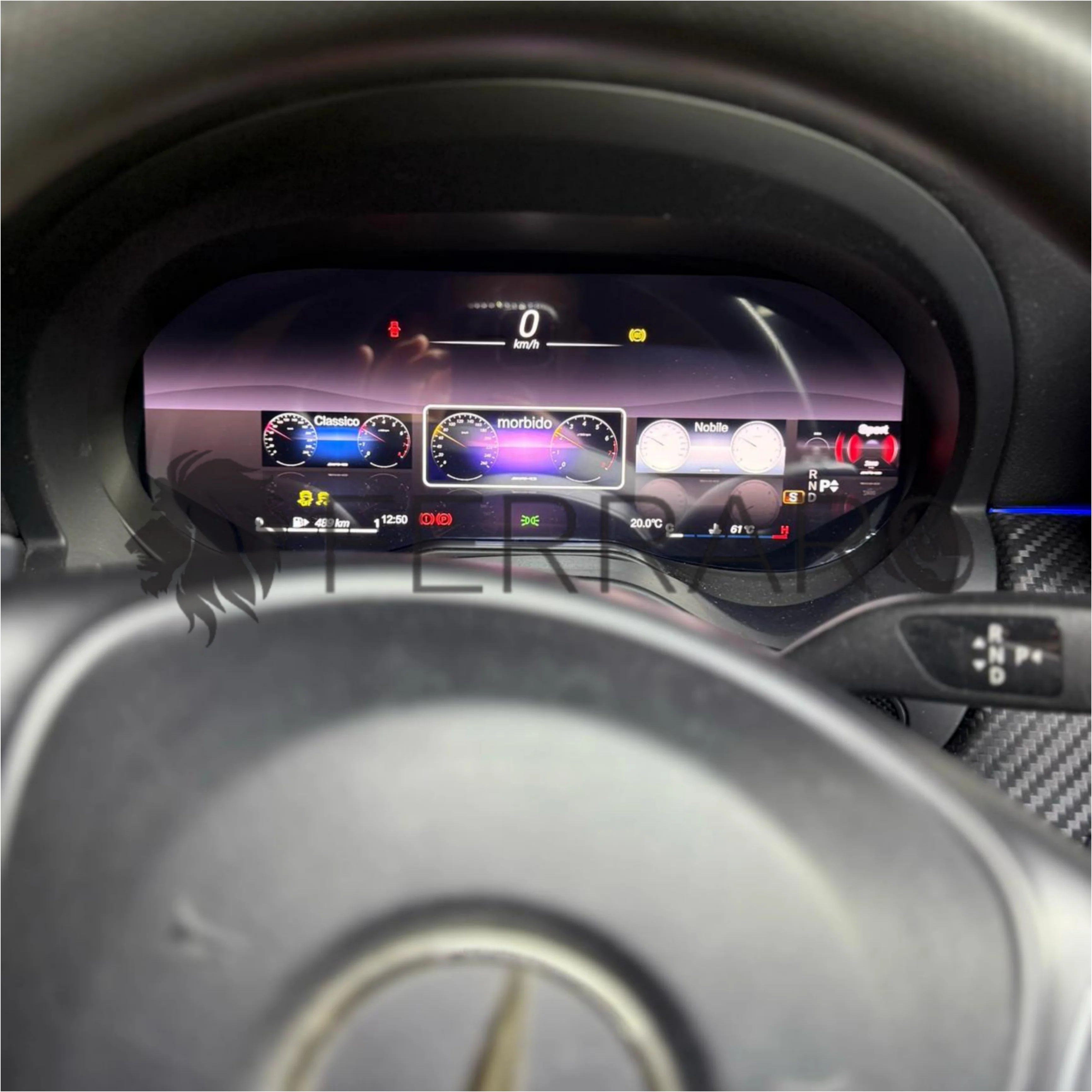 Virtual Cockpit 12.3" per Mercedes GLA X156, CLA C117, HD Ultra, CarPlay e Android Auto - Image 5
