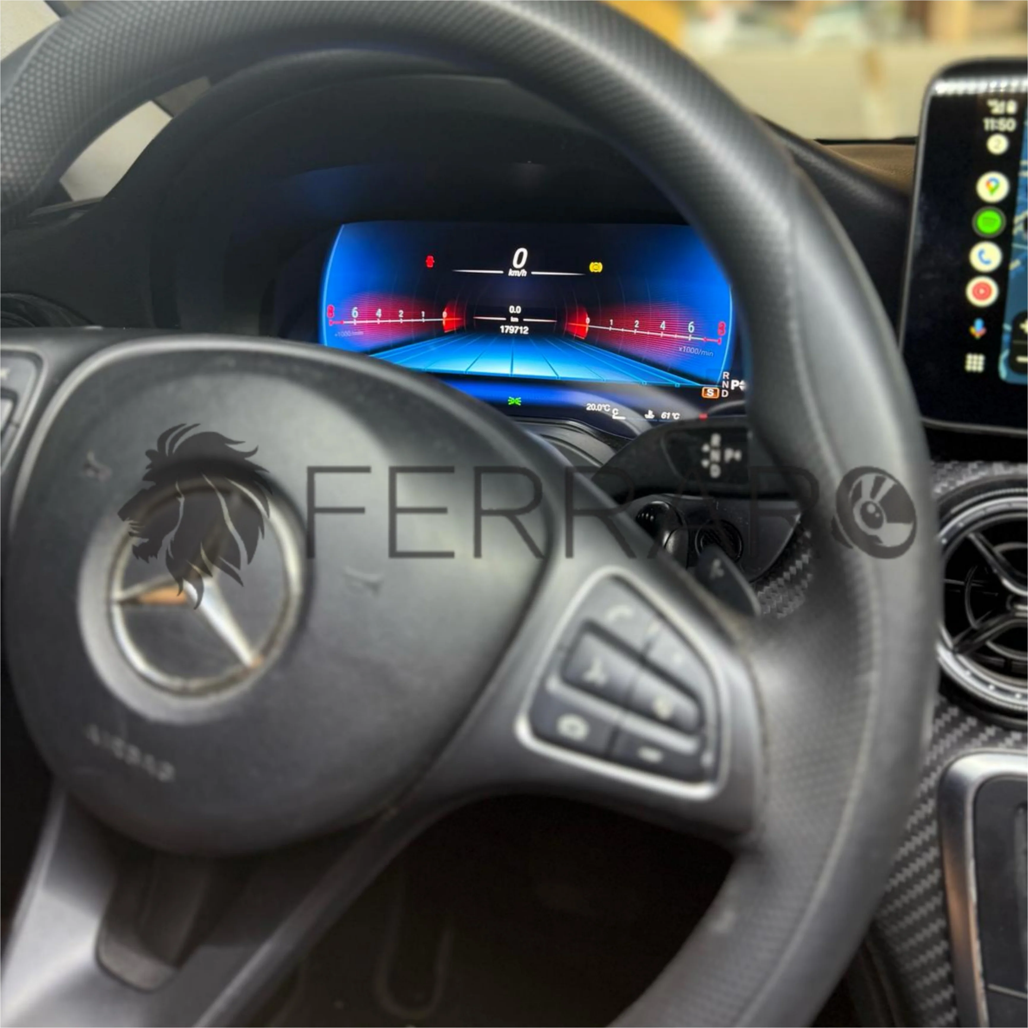 Virtual Cockpit 12.3" per Mercedes GLA X156, CLA C117, HD Ultra, CarPlay e Android Auto - Image 7