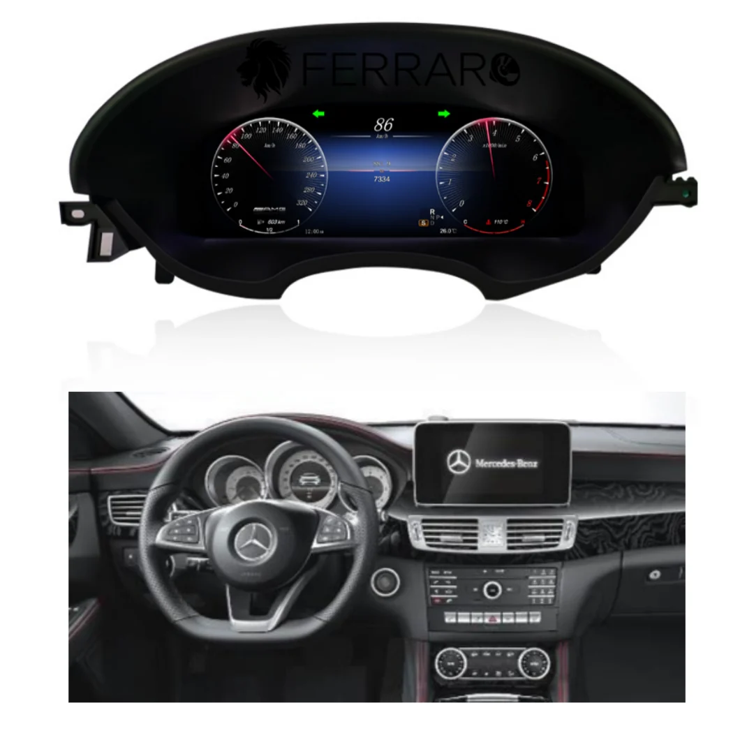 (PRENOTA) Virtual Cockpit 12.3" per Mercedes Classe CLS (2010-2018), HD Ultra, CarPlay e Android Auto - Image 2
