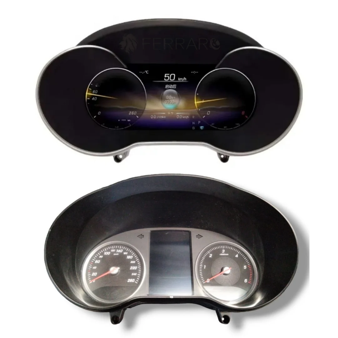 Virtual Cockpit 12.3" per Mercedes Classe C W205, GLC X253, HD Ultra, CarPlay e Android Auto - Image 2
