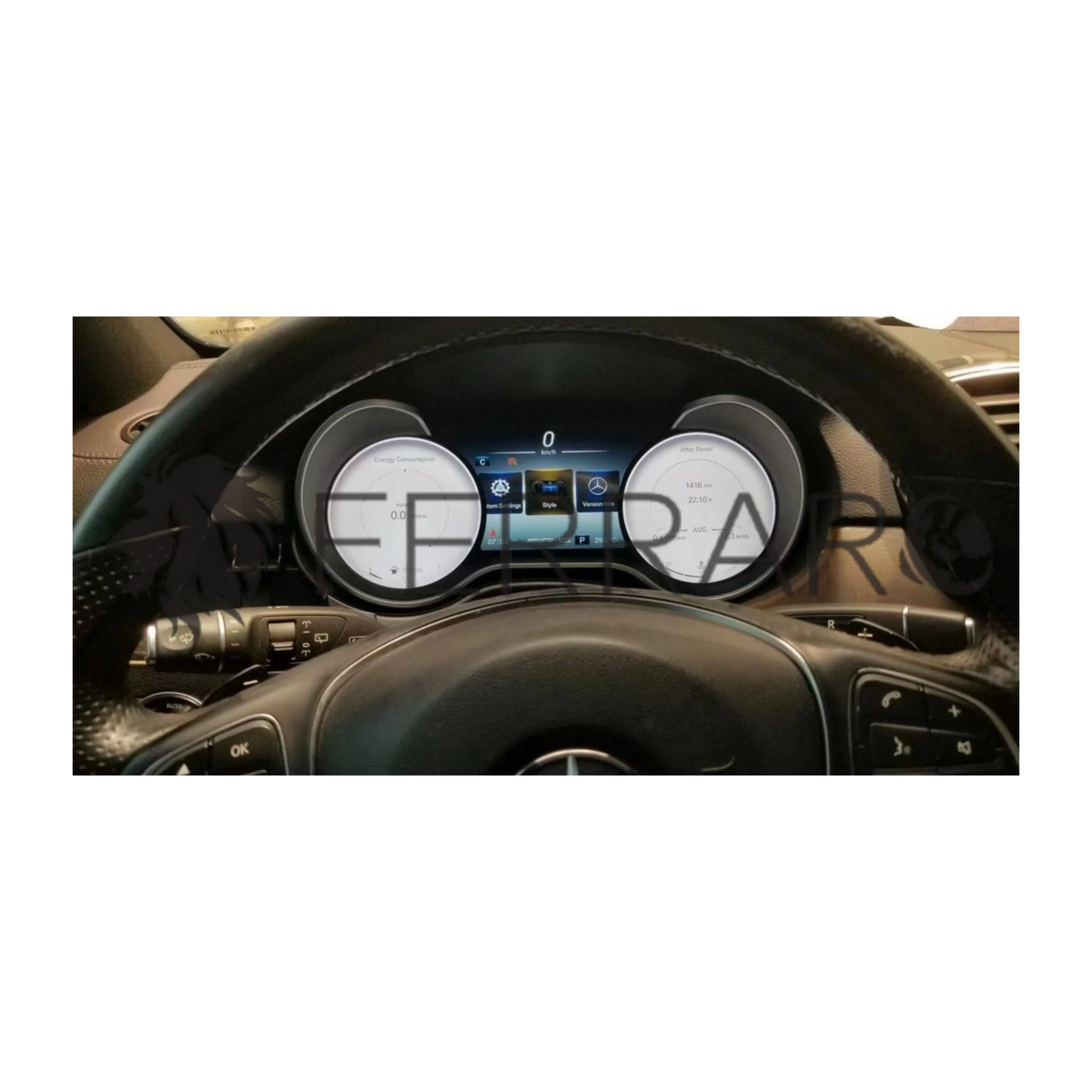 (PRENOTA) Virtual Cockpit 12.3" per Mercedes GLE W166, GLS X166, ML, GL, G, Classe R, HD Ultra, CarPlay e Android Auto - Image 3
