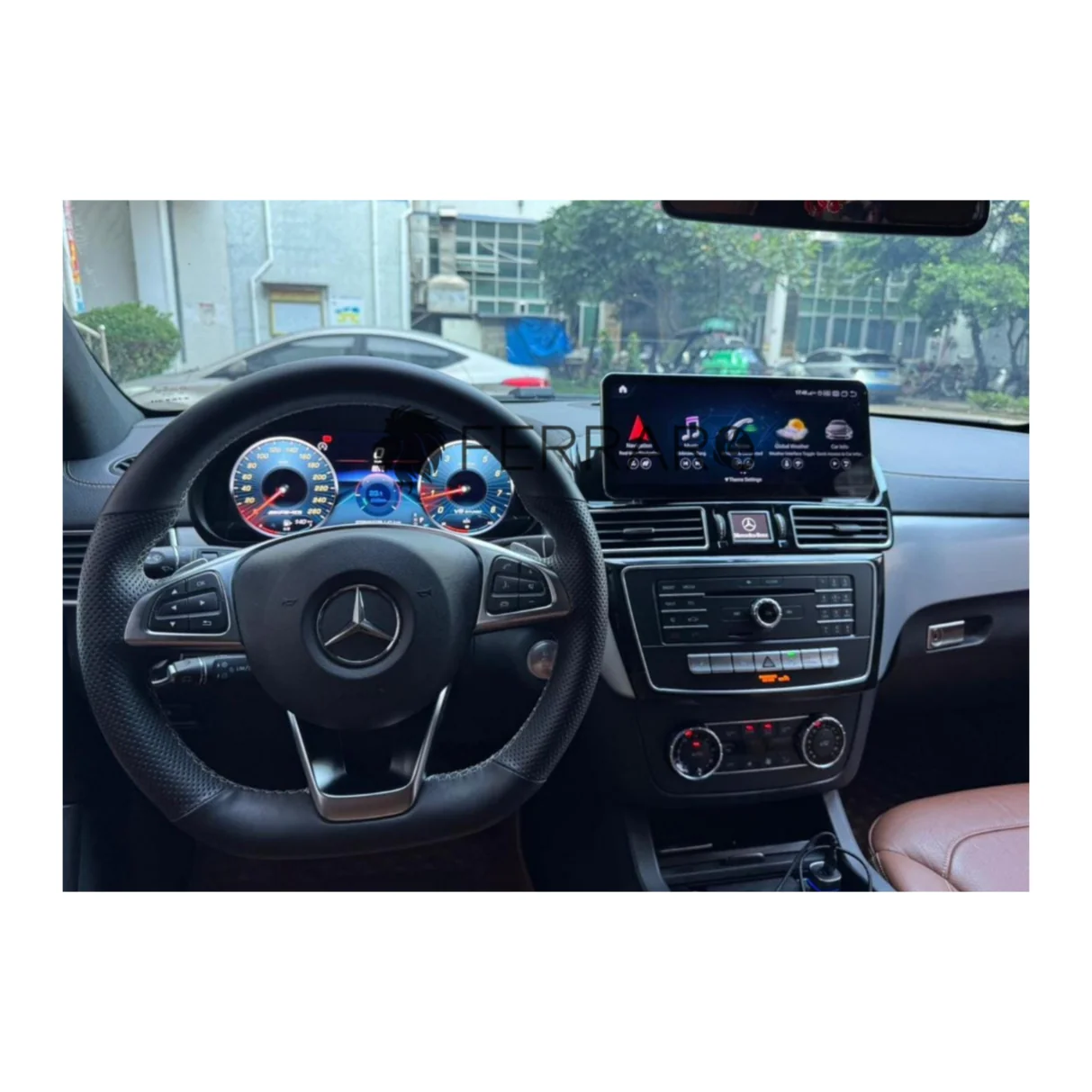 (PRENOTA) Virtual Cockpit 12.3" per Mercedes GLE W166, GLS X166, ML, GL, G, Classe R, HD Ultra, CarPlay e Android Auto - Image 5