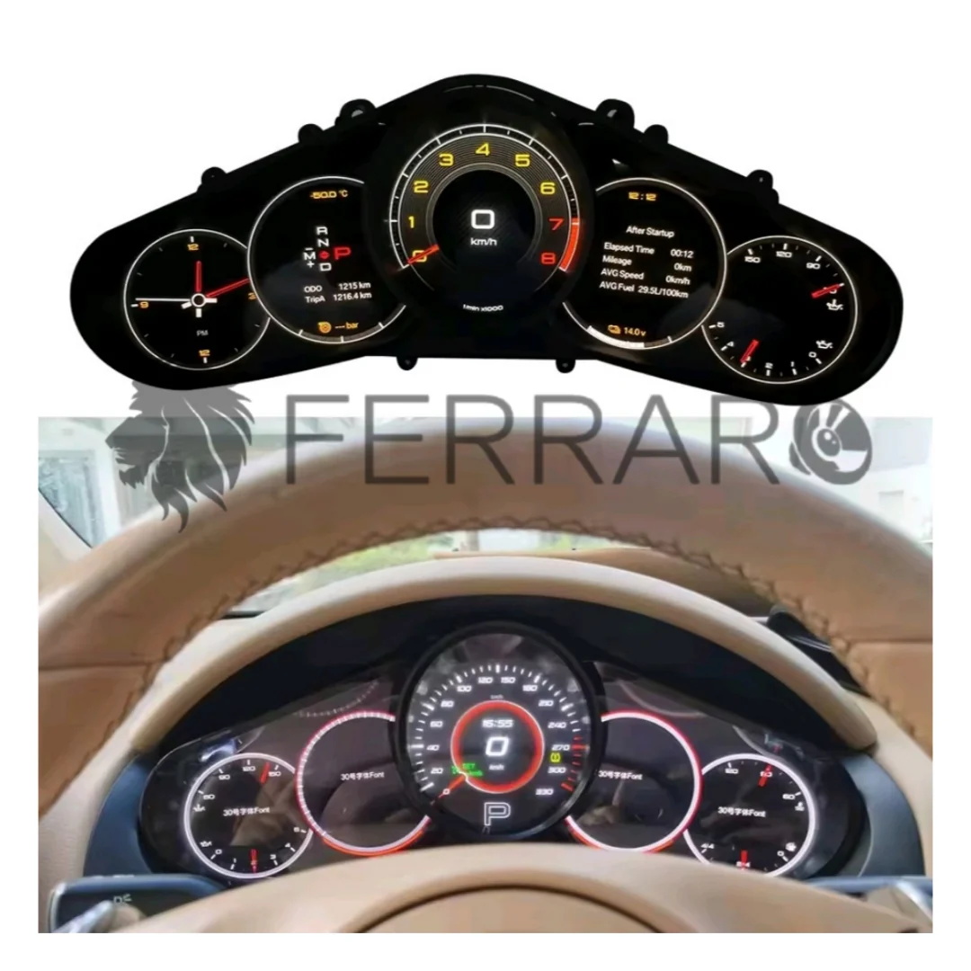 (PRENOTA) Virtual Cockpit 12.3" per Porsche Cayenne (2010-2017), HD Ultra, CarPlay e Android Auto - Image 2