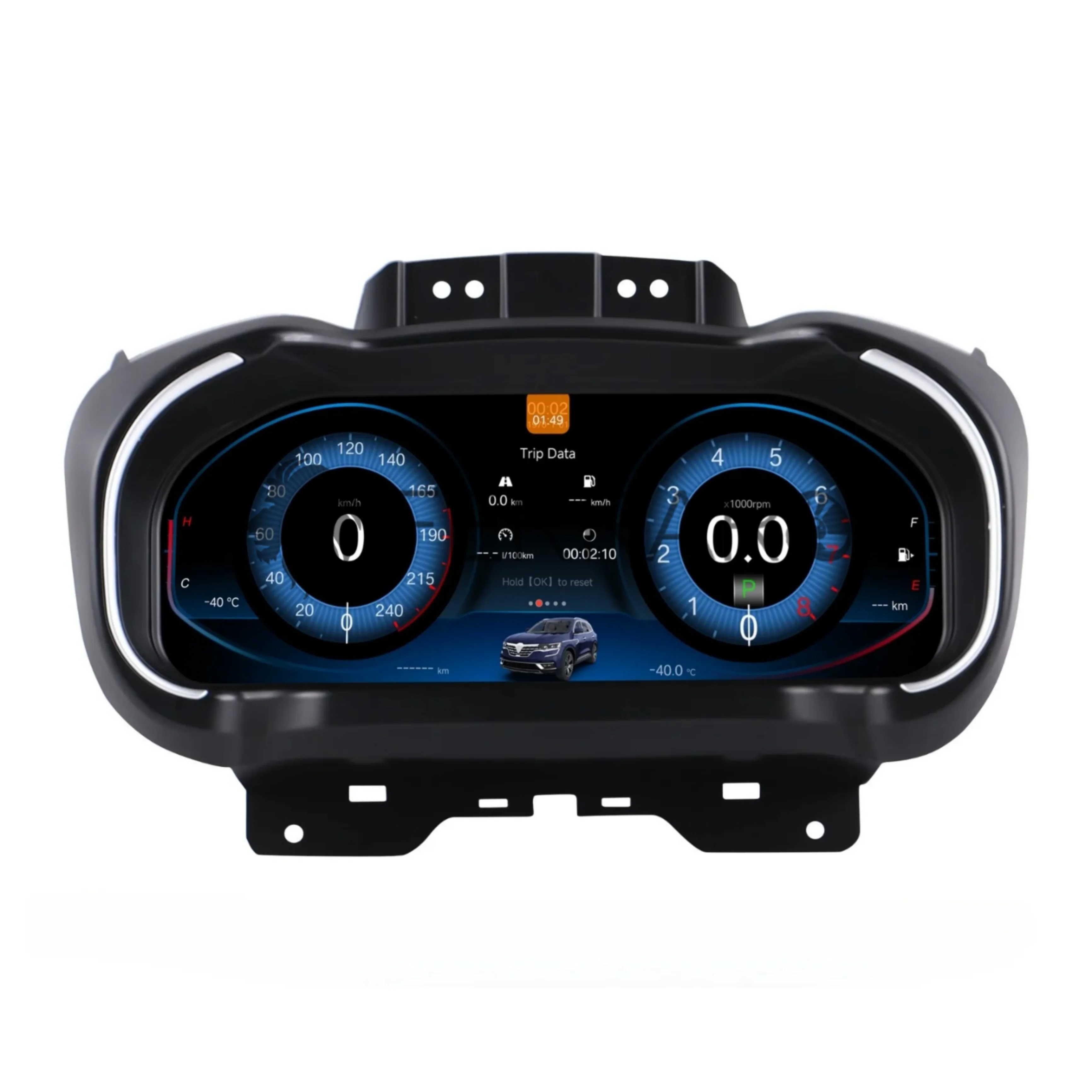 (PRENOTA) Virtual Cockpit 12.3" per Renault Megane, Koleos, HD Ultra, CarPlay e Android Auto