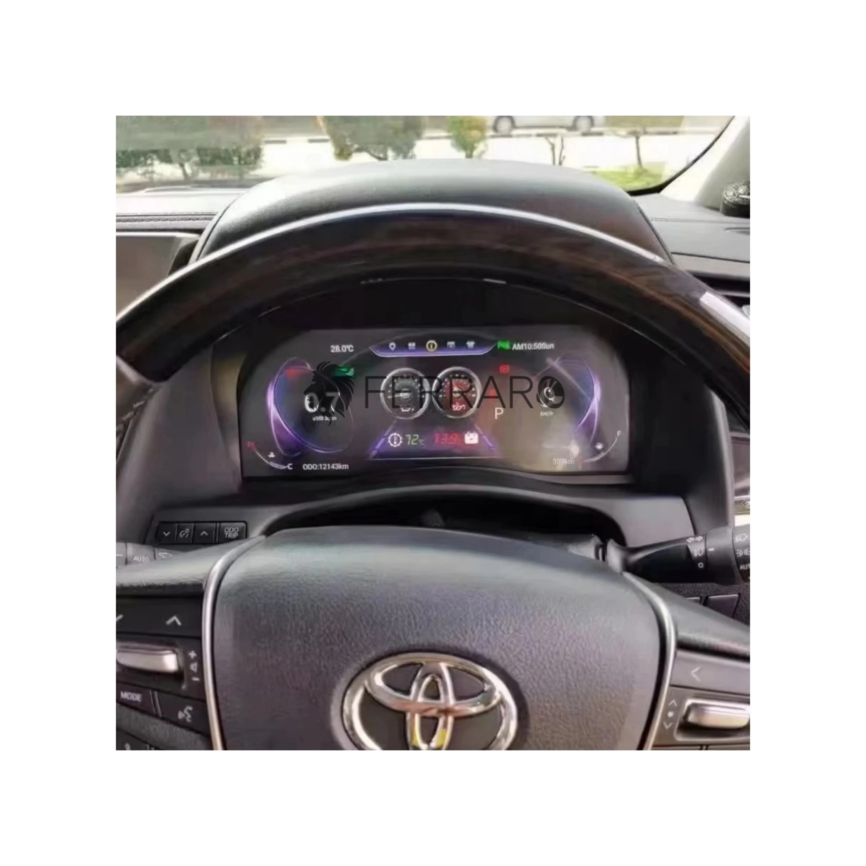 (PRENOTA) Virtual Cockpit 12.3" per Toyota Aplhard (2015-2023), HD Ultra, CarPlay e Android Auto - Image 3
