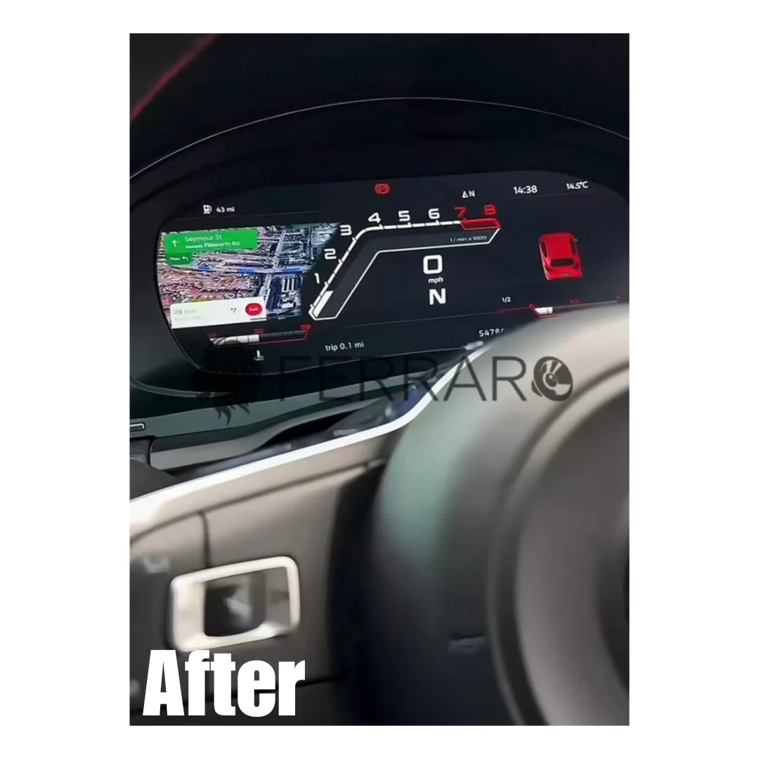 Virtual Cockpit 12.3" per Volkswagen Scirocco (2008-2017), HD Ultra, CarPlay e Android Auto - Image 3