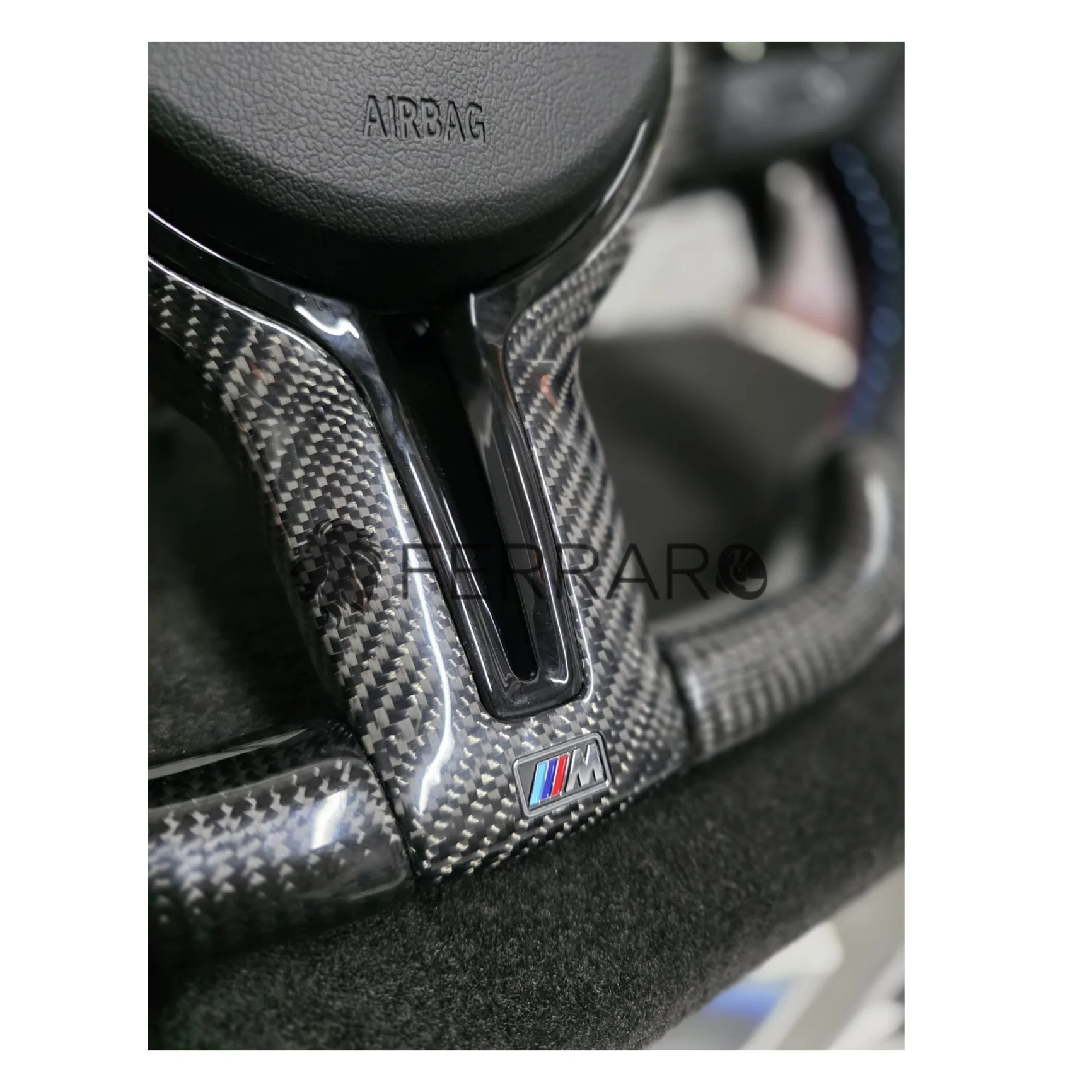 (PRENOTA) Volante Sportivo per BMW Z4 E89 (2009-2016), Carbonio, Customizzato in Pelle - Image 2