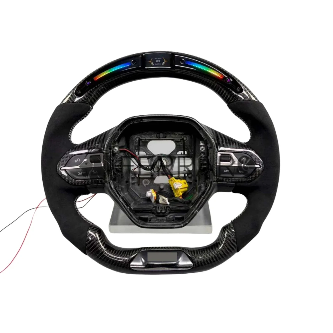 (PRENOTA) Volante Sportivo per Peugeot 3008, Carbonio, Customizzato in Pelle, LED - Image 2